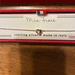Mia Fiore Silver Heart Bracelet